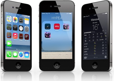 iphone 4 den - ios 7