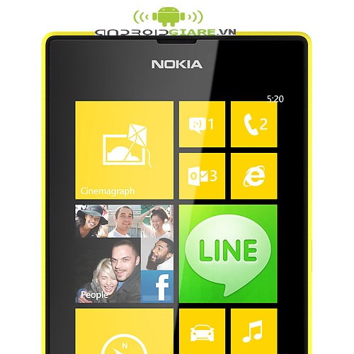 Smartphone Nokia Lumia 520 - biểu tượng kết nối