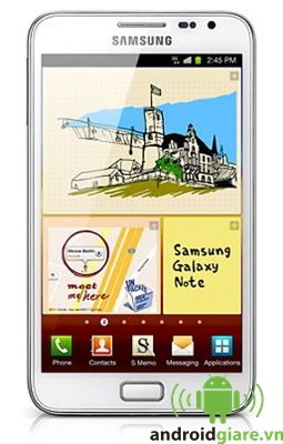 samsung note 1 n7000 mau trang