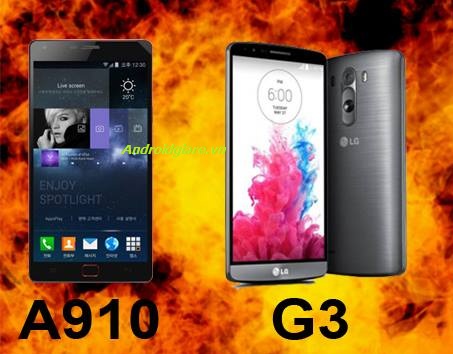 LG G3 va SKY A910