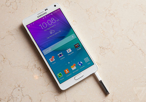 Note 4 hở viền màn hình