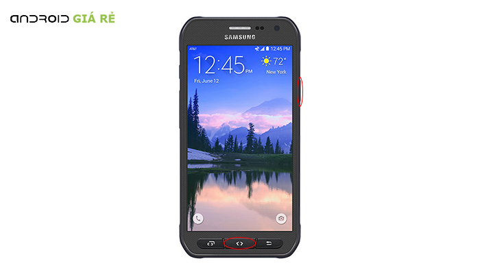 Cách chụp màn hình trên Samsung Galaxy S6 Active