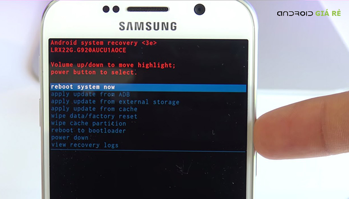 Cách Reset cứng Samsung Galaxy S6 Active