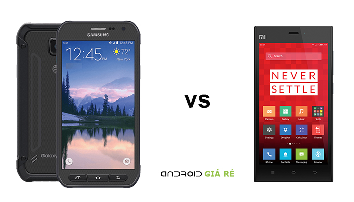 Đánh giá S6 Active vs Oneplus One