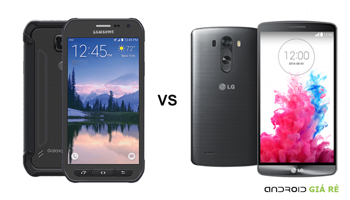 Những so sánh Samsung Galaxy S6 Active vs LG G3