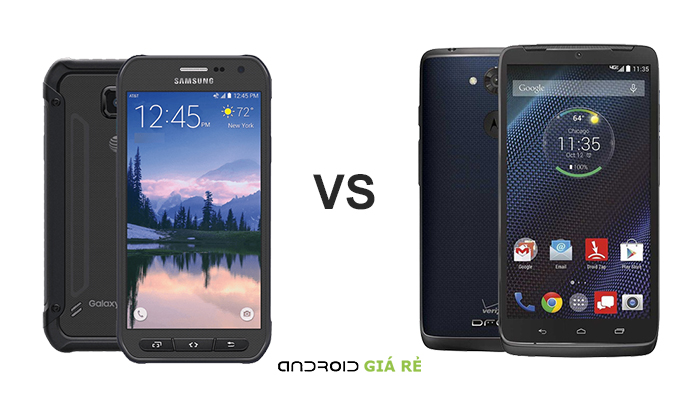 So sánh Samsung Galaxy S6 Active vs Motorola Droid Turbo