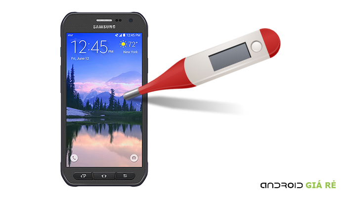 CÁCH TEST NHIỆT ĐỘ TRÊN SAMSUNG GALAXY S6 ACTIVE