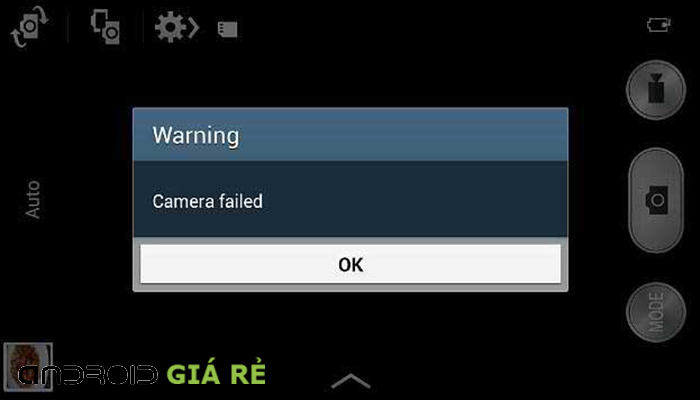 Sửa máy ảnh Samsung Galaxy S4 lỗi