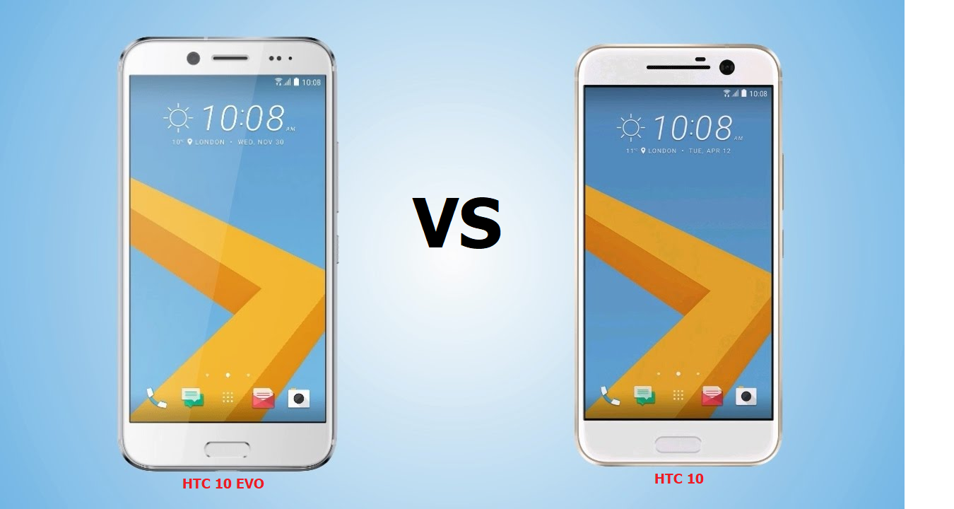 HTC 10 EVO VS HTC 10