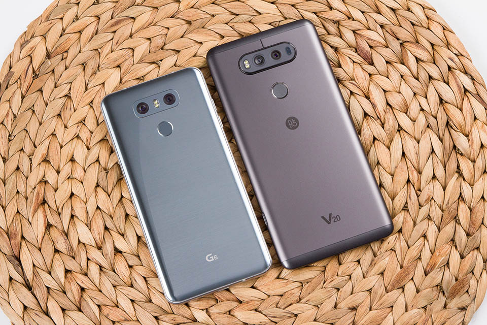 LG G6 và LG V20